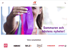 Tablet Screenshot of mylnasport.se